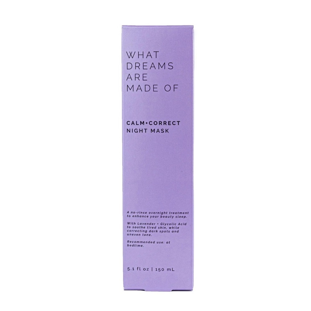 Sun+Moon  WHAT DREAMS ARE MADE OF
CALM + CORRECT | NIGHT MASK